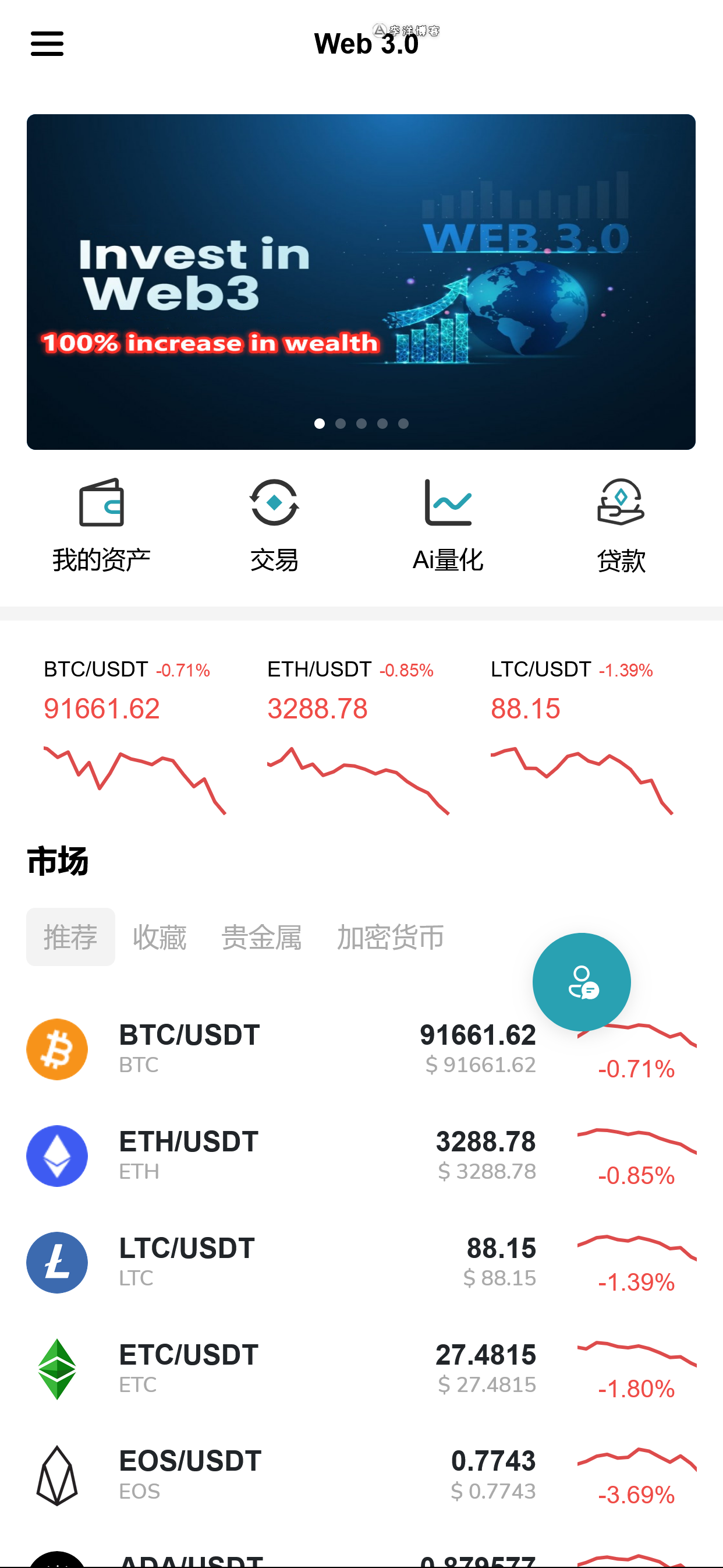 多语言虚拟币黄金白银铂金DAPP交易所系统微盘系统微交易系统